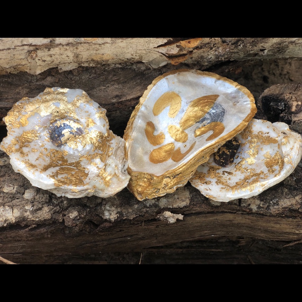 Oyster Shell Trinket Dish - Picture 3 of 4